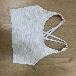 lululemon athletica White Sports Bra